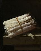 Still Life with Asparagus. Adriaen Coorte